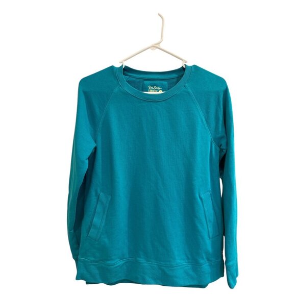 Lilly Pulitzer Beach Comber Pullover Sweatshirt, Size XS, Used in Good Condition - Picture 1 of 9